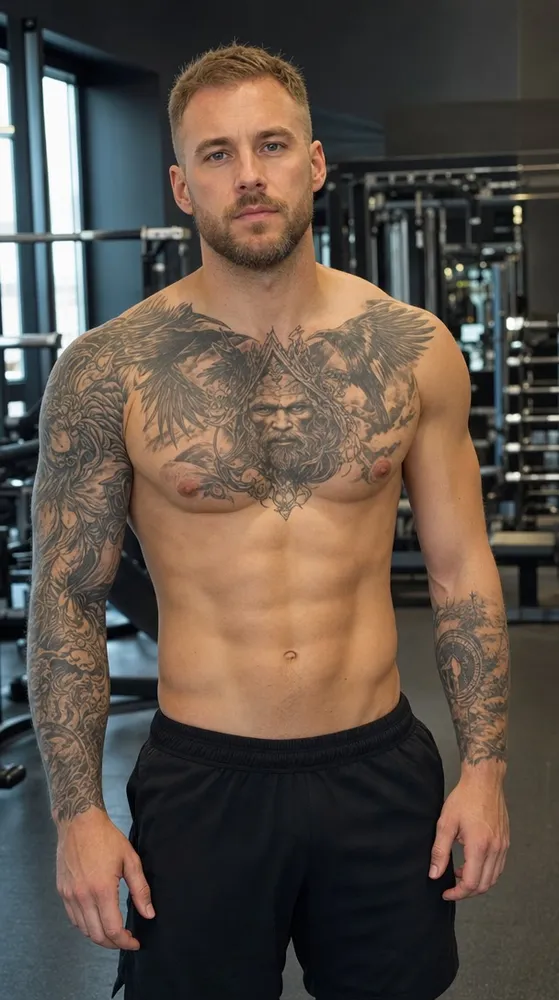 Vorher · Tattoos