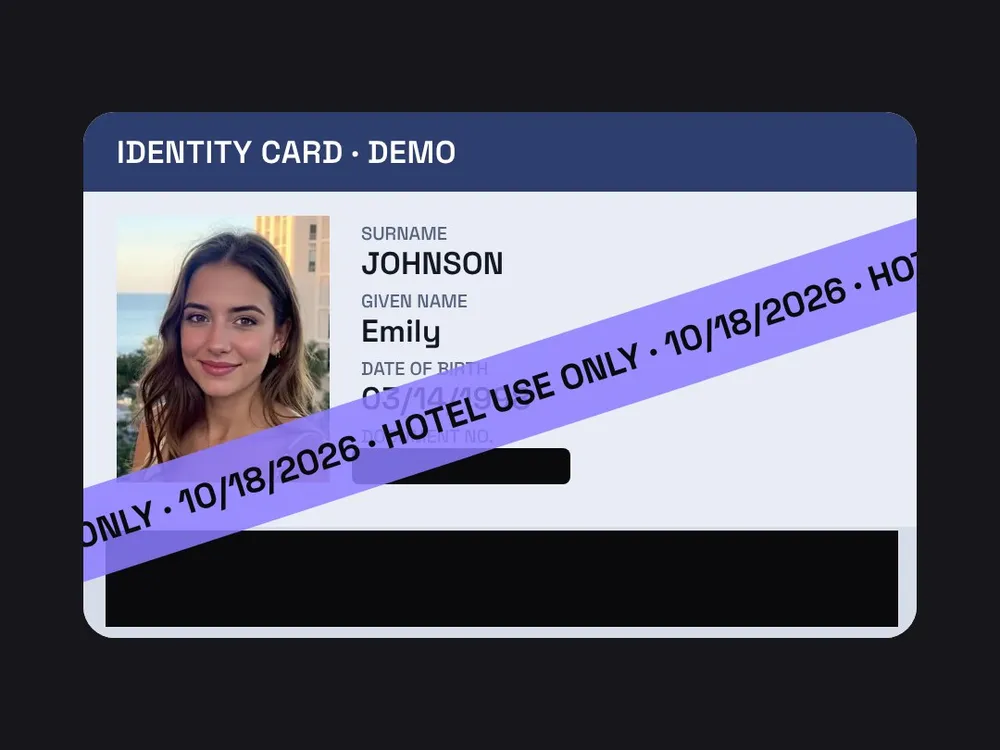 After · ID document