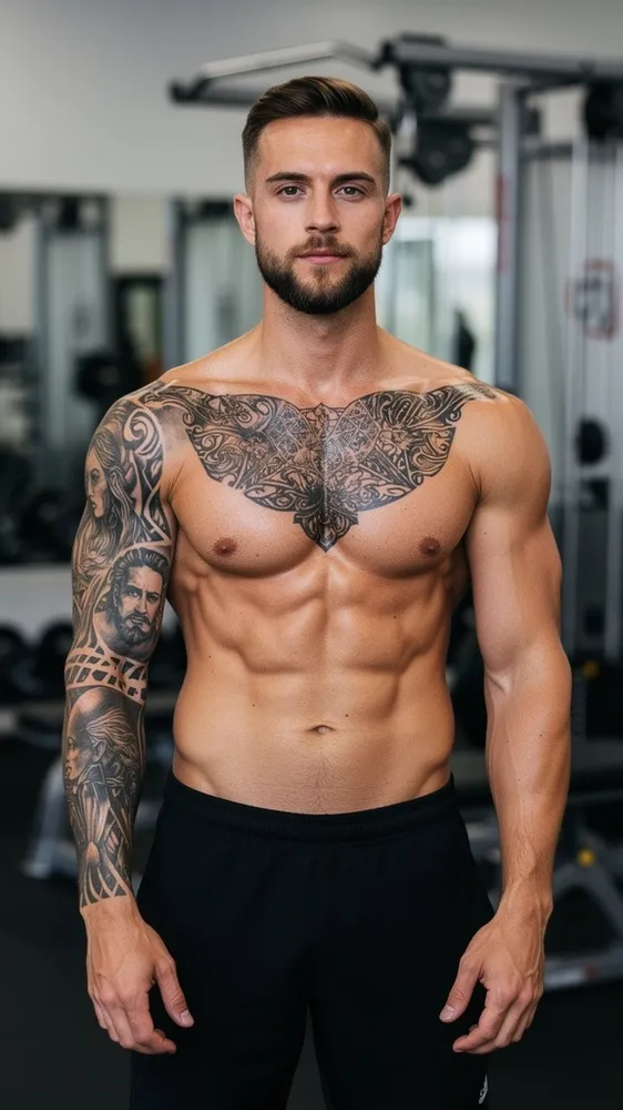 Before · Tattoos