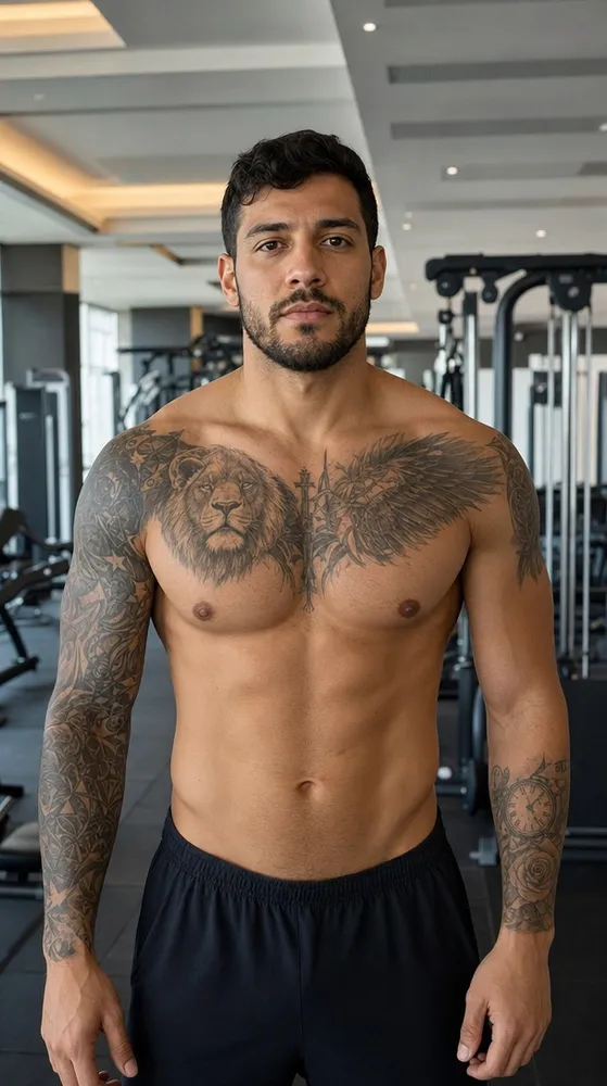 Antes · Tatuagens