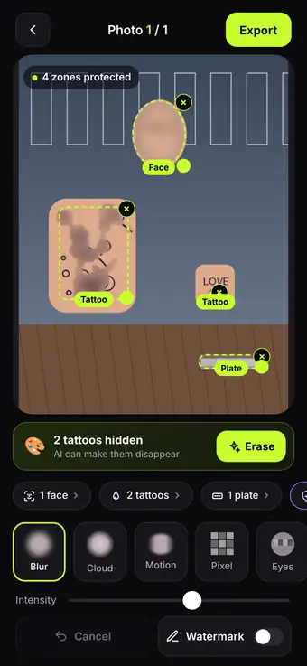 Everything found automatically
